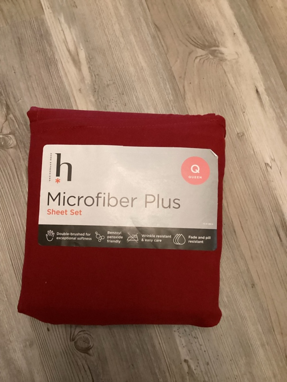 Microfiber plus sheet set queen size